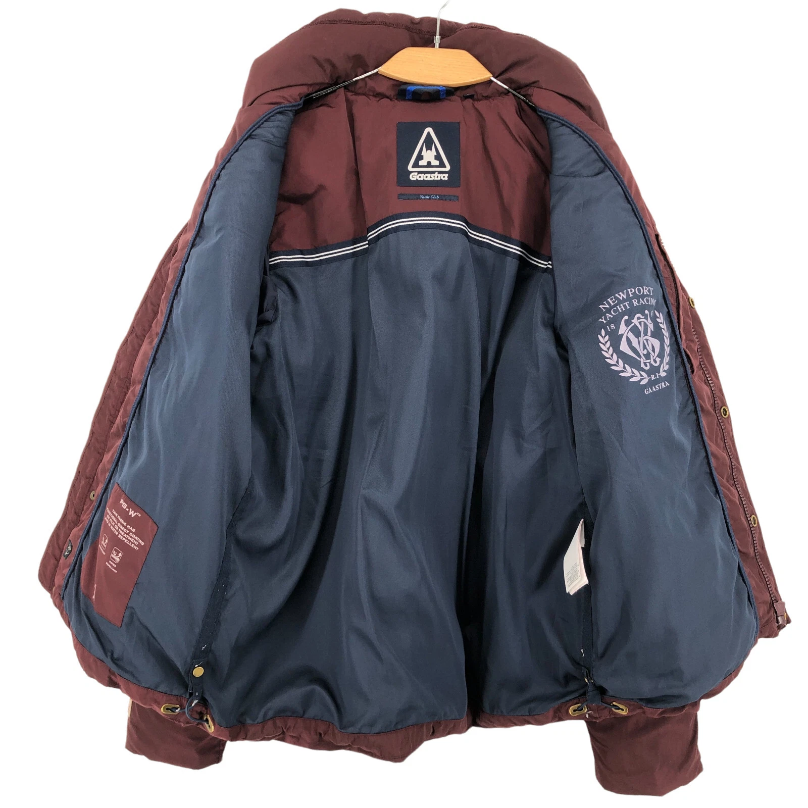 GAASTRA Men's PG-W Waterproof Yacht Club Jacket Coat Size L - product detail image 3