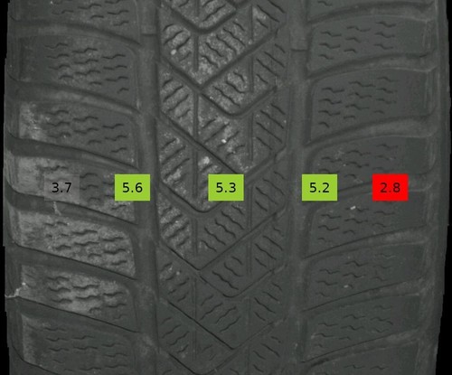 225/55 R17 Winterreifen BMW 5er G30 17 Zoll Alufelgen 6868217 Komplettsatz - Bild 8 von 8