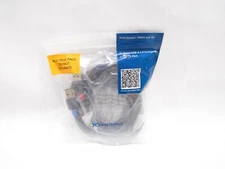 3 Pack USB-A 2.0 Extension Cable - 6 Feet