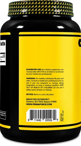 PrimaForce L-Glutamine Powder 1500 Gram (1.5 KG) Dietary Supplement - Picture 3 of 4