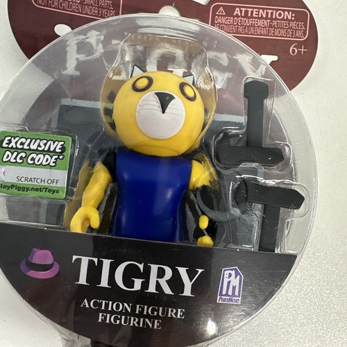 Piggy Tigry Action Figure (Series 1) with Exclusive DLC Code 3.5" Sealed Tiger - Picture 15 of 16