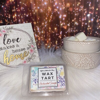 Enchanted Smudge Wax Melt Tarts 100% Soy, Heavily Scented & Hand Poured 