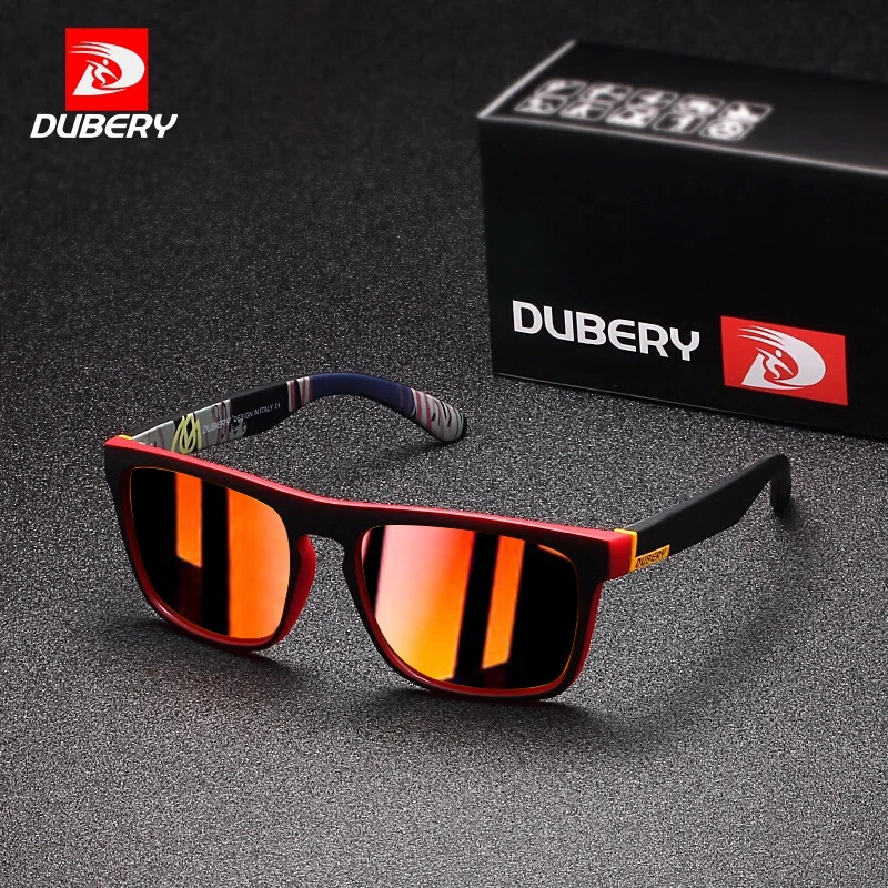 DUBERY Polarized Sunglasses Men's Driving Shades Male Sun Glasses For Retro NEW - Picture 1 of 23