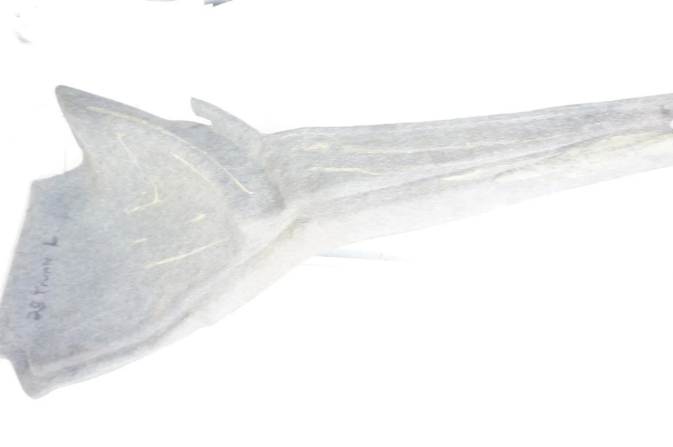 Moldura de panel de alfombra del lado izquierdo del conductor OEM BMW E28 82-88 528E 533I 535I Foto 4 de 4