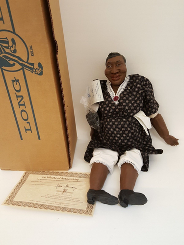 Daddy's Long Legs Puppe Ms. Hattie Hangtag + COA + Box Afroamerikanerin - Bild 1 von 16