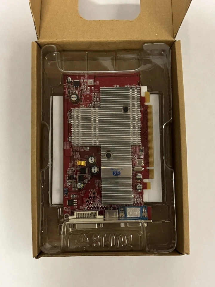 New Sapphire ATI Radeon X550 256 MB DDR1 PCI-E VGA/TVO/DVI-I Video Card - Image 3 of 4