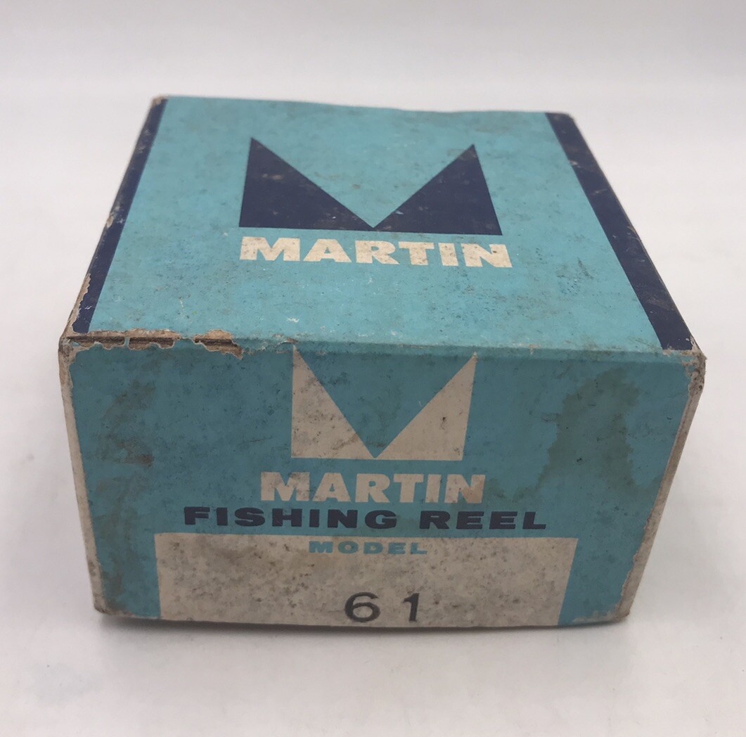Martin Fly Reel Model 61 TF In Original Box USA MADE vintage