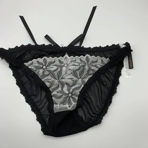 Hanky-Panky-After-Midnight-Black-Floral-Panties-Size-Large-NEW