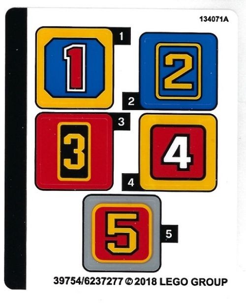 Componente LEGO 21311stk01 - Sticker Sheet Voltron 21311 - Investment Grade