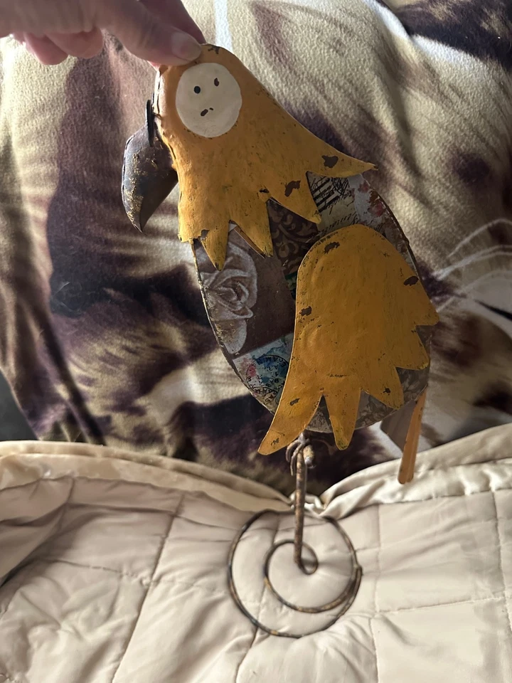 Handmade Metal Barn Owl, Garden Decoration, Yard Decoration - Изображение 3 из 4