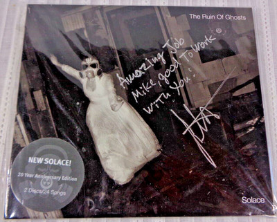 Solace - 2 CD Set - The Ruin of Ghosts SIGNED - 20 Year Anniversary Edition NEW!