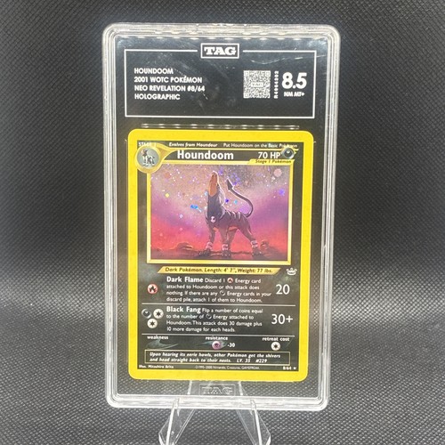 Houndoom (Unlimited) graded TAG 8.5 for sale on eBay