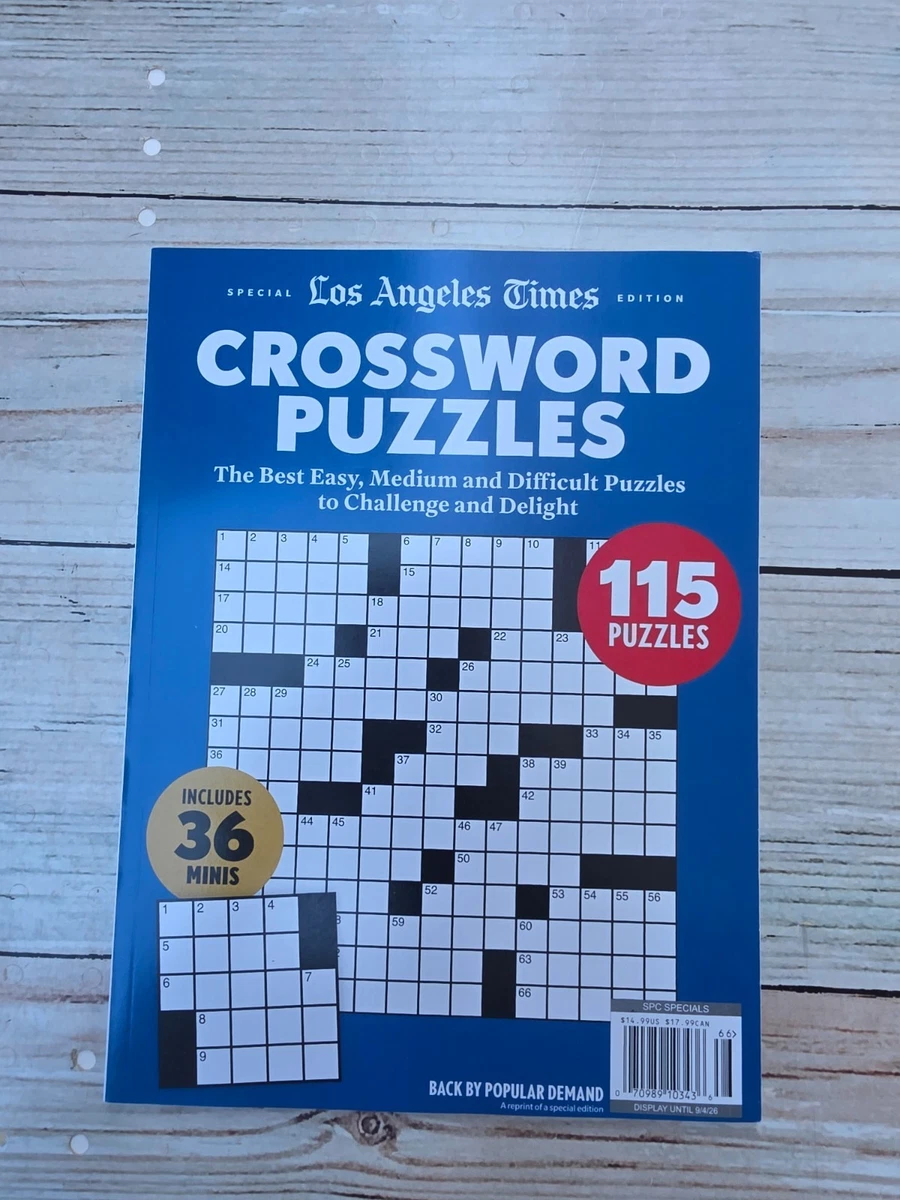 25+ Crossword Puzzles In Magazine Back Issues for sale | Updated