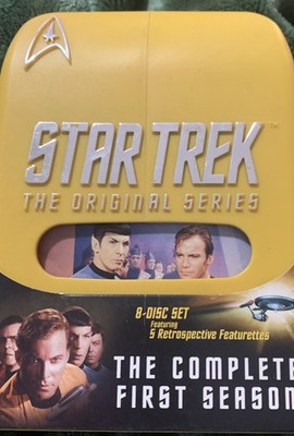 STAR TREK The Original Series Complete Season 1 (DVD 2004) Hard