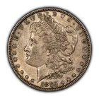 1879 $1 Morgan Silver Dollar - Luster - AU - SKU-D5079
