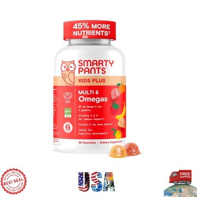 Kids Multivitamin Gummies - Gluten Free, 60 Count, Immune & Bone Health