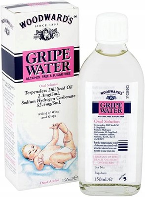 Woodward s Gripe Water Fenchelwasser 150ml Alkoholfrei Zuckerfrei | Für Babys