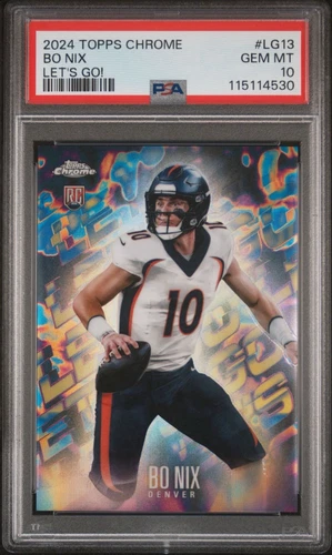 2024 TOPPS CHROME LET'S GO! #LG13 BO NIX PSA 10