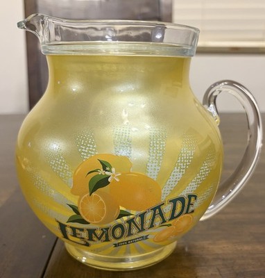 Scentsy RETIRED Lemonade Pitcher w/ Lid Wax Warmer Tested And Working