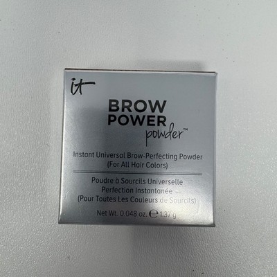IT Cosmetics Brow Power Powder Universal Transforming Taupe 0.048 oz NIB