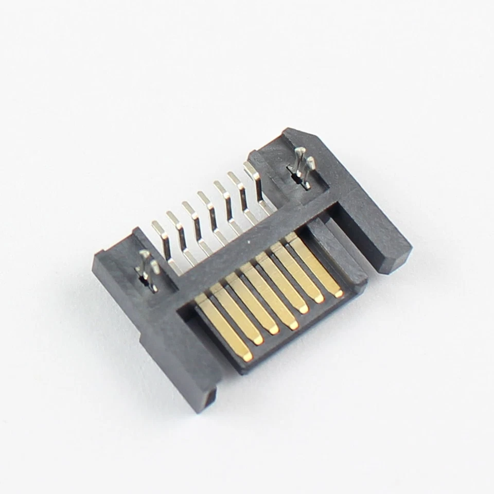 5Pcs Sata 7 Pin SMT SMD Male Date Adapter Connector For Hard Drive HDD - Image 2 of 4