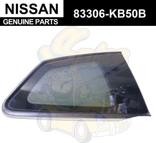 R35 Gt R Rear Glass Nissan Genuine GT-R R35 11-23 Rear Quarter Glass Window Right 83306 ...