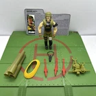 GI Joe Backblast v1 w/Accessories & File Card 1989 ARAH Hasbro New O-Ring