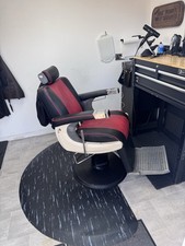 Belmont Apollo Vintage Hydraulic Barber's Chair, Black