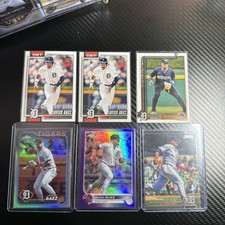 Topps Javier Baez 6 Card Lot Meijer Purple+ Detroit Tigers Mets