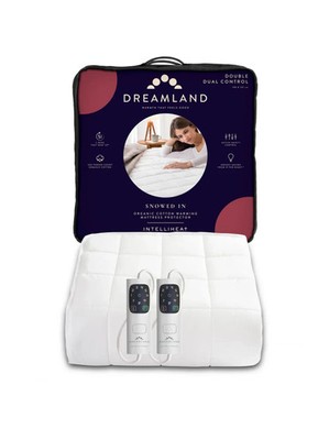 Dreamland Intelliheat Matratzenschoner Doppelgröße Dual Control schnelles Aufheizen