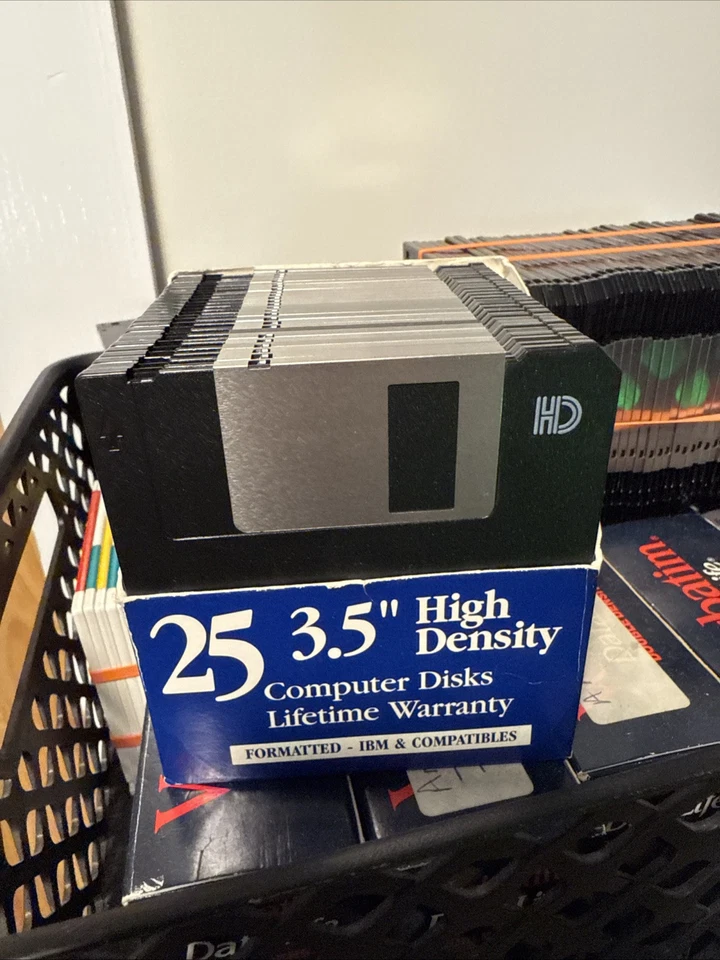 "Disquetes formateados de 3,5"" para marcas de venta individual o a granel en descripción" Foto 2 de 3