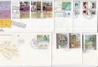 100 - Israel 1992 collection of  21  illustrated First Day Covers
