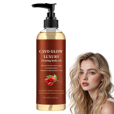 #ad Cavo Glow Luxury Firming Body Oil Anti Crepe Skin Tightening Hydrating Glow Oil $21.99