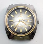 Vintage TIMEX Q Quartz Day Date Calendar Men's 38mm Watch Movement PARTS REPAIR