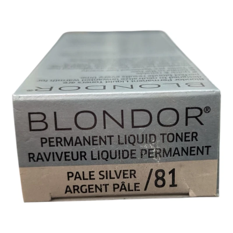 2 x Wella Blondor Permanent Liquid Toner, Pale Silver/81, Pack of 2- 2oz. each - Image 3 of 4