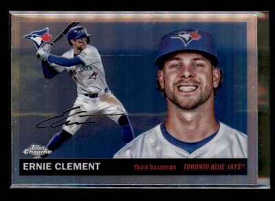 2025 Topps Chrome Platinum #124 Ernie Clement The BallCap Exec
