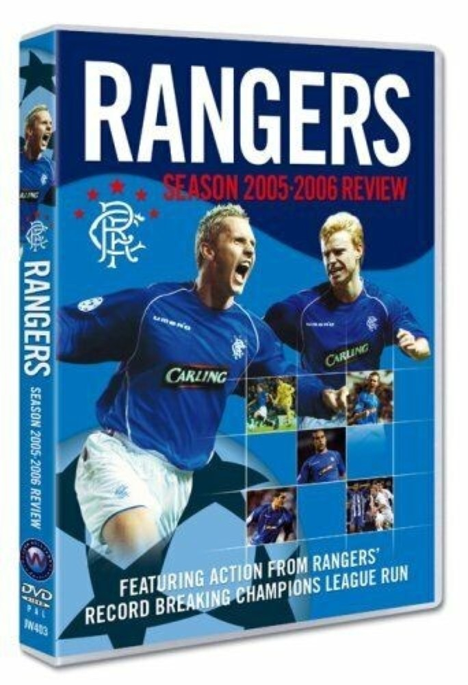 GLASGOW RANGERS - Season 2005-2006 Review DVD FREE SHIPPING