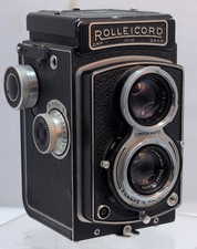 Rolleicord II model 6 Schneider Xenar 75mm 3.5 Lens made in 1950, Film Tested