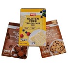 3 Boxes Gluten Free Dessert Mix: Yellow Cake/Chocolate Chip Cookie/Fudge Brownie