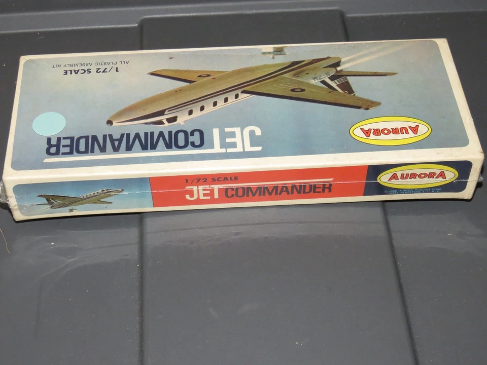 Vintage Aurora Aero Jet Commander 1:72 Scale Model Kit New/Sealed - Image 4 of 4