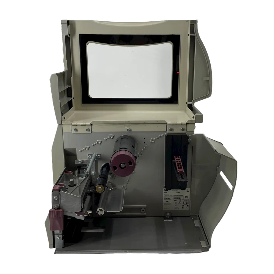 READ Zebra S4M S4M00-2001-0200T Label Printer 203dpi w/ USB & LAN Ports #NH0200 - Image 4 of 4