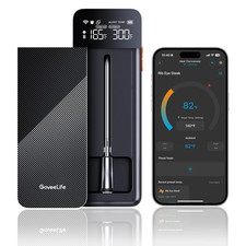 Bluetooth Wireless Meat Thermometer with Digital Standalone LCD Base, Wifi Unlim