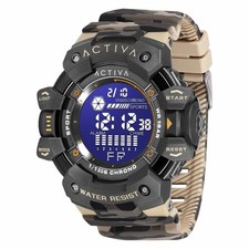 Activa Armour X Invicta Digital Watch 50mm Camouflage Khaki ACW8050MC-001