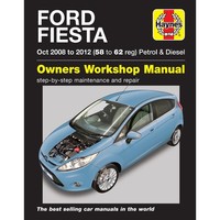 Ford Fiesta 10.2008-2012 Benzin Petrol Diesel Workshop Manual Haynes
