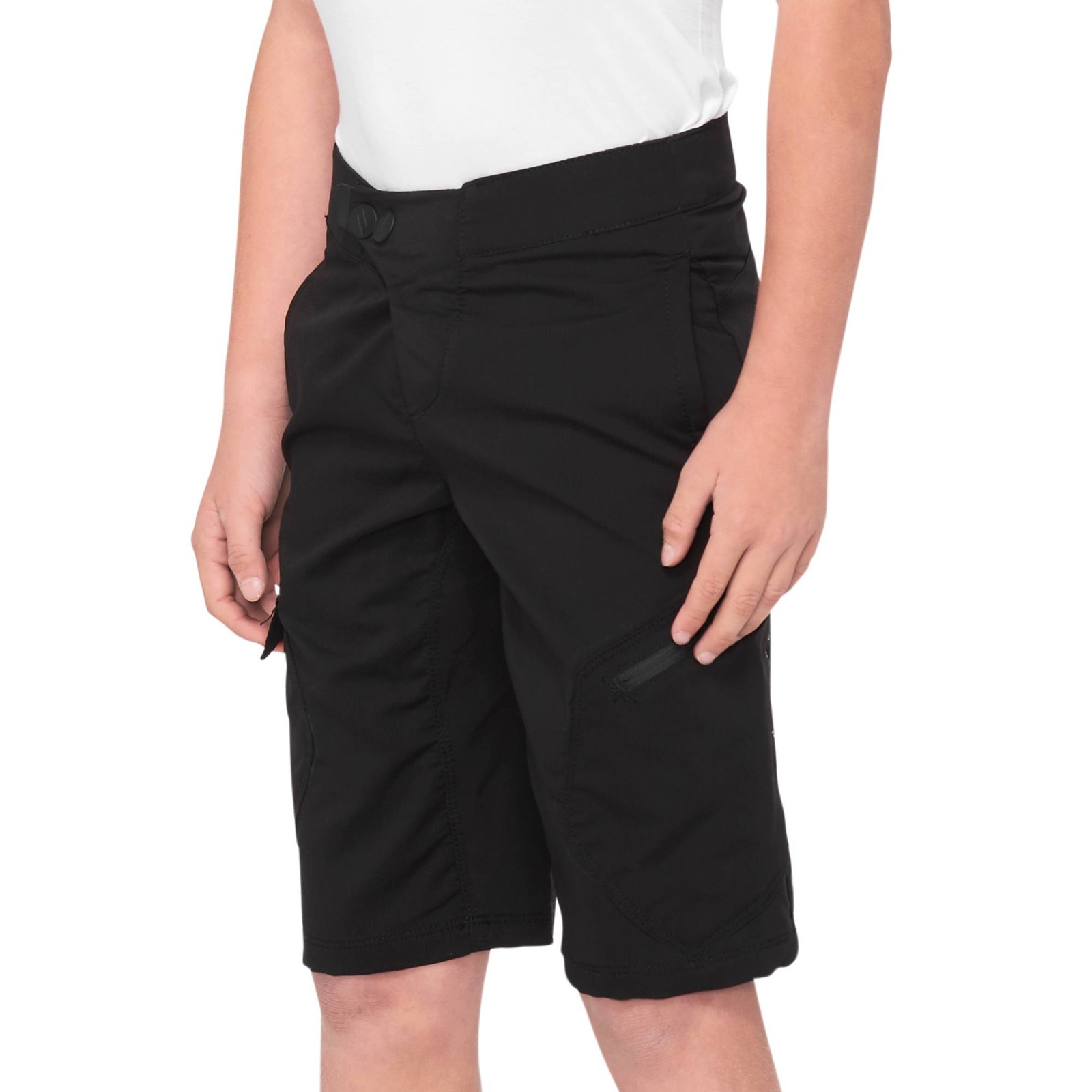 100 Ridecamp Youth Shorts 2022 Black 22 18190₽