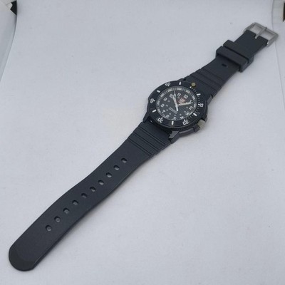 LUMINOX Series 3000/3900 Navy Seals Quartz Watch 38mm Black Used