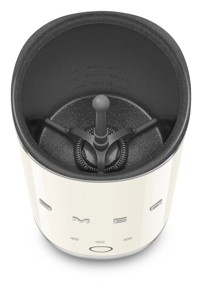 Smeg Montalatte elettrico 500W 120ml 50 STYLE MFF02CREU Cream - Immagine 4 di 4