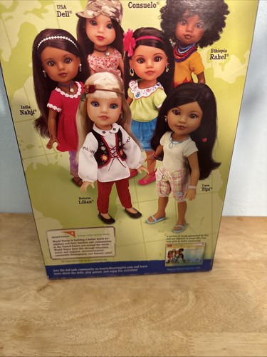2017 HEARTS FOR HEARTS GIRLS Playmates DELL Doll USA 14"H - Picture 11 of 12