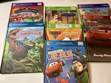 Lot of 6 Leap Frog Tag Reading Systems Books