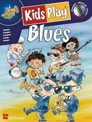Kids Play Blues | Flute | Klaas De Jong | Englisch | Taschenbuch | Buch + CD